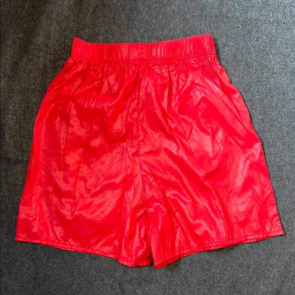 Scarlet Parachute Nylon Boxer Shorts Girls L 12-14 NWOT